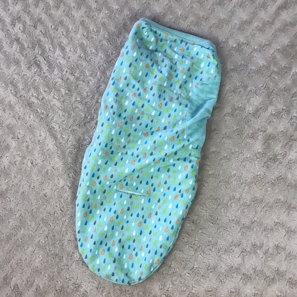 SwaddleMe Swaddle Wrap Sm/Med Raindrop Print - Picture 6 of 7
